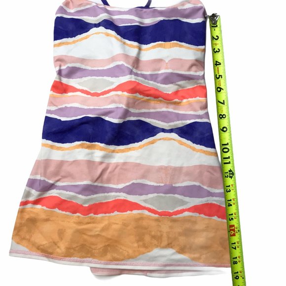 Lululemon Spaghetti Strap Tank Top Purple Orange S - Picture 8 of 8